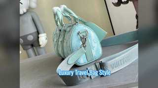 グッチ モノグラム トラベル バッグ ラグジュアリー スタイル