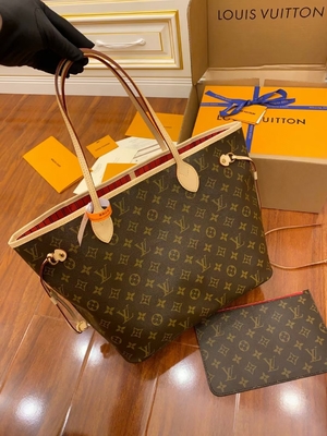 ルイ・ヴィトン デザイナー モノグラム袋のピンクのモノグラムのキャンバスのNeverfull MmのイタリアのA級の革