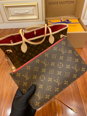 ルイ・ヴィトン デザイナー モノグラム袋のピンクのモノグラムのキャンバスのNeverfull MmのイタリアのA級の革