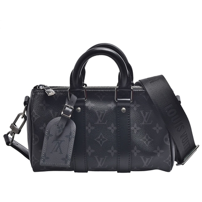 人食のキャンバスのKeepall新しく迅速なBandouliere 25 Crossbodyの袋M46271