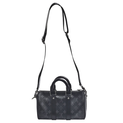 人食のキャンバスのKeepall新しく迅速なBandouliere 25 Crossbodyの袋M46271