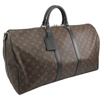 MacassarはキャンバスLV Keepall BandoulièRe 55ルイ・ヴィトンM56714に塗った