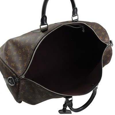 MacassarはキャンバスLV Keepall BandoulièRe 55ルイ・ヴィトンM56714に塗った
