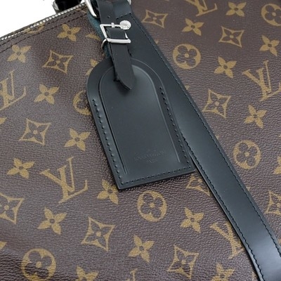 MacassarはキャンバスLV Keepall BandoulièRe 55ルイ・ヴィトンM56714に塗った