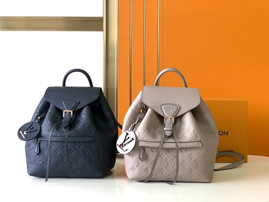 LVデザイナー ブランドはモノグラムMontsourisがピンクの黒をBackpackルイ・ヴィトンをBackpack