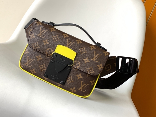 Sロックのルイ・ヴィトンのモノグラムのMacassarのバレルの袋袋のメッセンジャーを魅了しなさい