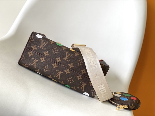 LV X Yayoi お気に入りは多色刷り袋のKusama 働き詰めでMMのモノグラムを決め付けた
