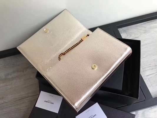 ジッパーの閉鎖の銀が付いている調節バンドポリエステルSt Laurent YSL Woc袋