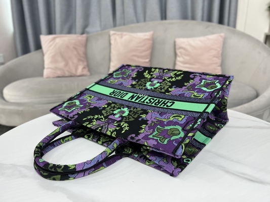 サイズの刺繍のDiorプラスのマリア グラジアChiuri袋Booktote