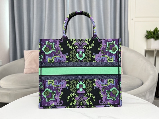 サイズの刺繍のDiorプラスのマリア グラジアChiuri袋Booktote