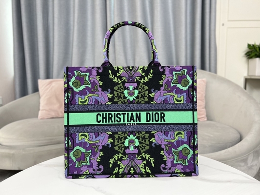サイズの刺繍のDiorプラスのマリア グラジアChiuri袋Booktote
