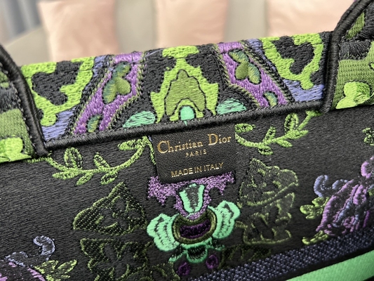 サイズの刺繍のDiorプラスのマリア グラジアChiuri袋Booktote