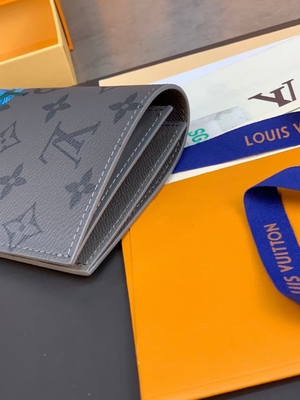 ルイ・ヴィトンLV X YKの小型デザイナーはポケット オルガナイザーの黒のカボチャ印刷物をすぼめる
