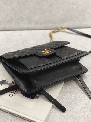 2023のSS Chanel Wocのジッパーのクラッチ・バッグの偶然の通り様式