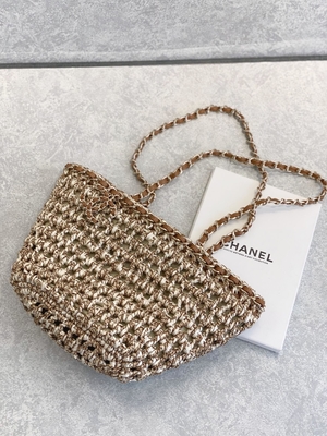 Cusomisedはメッセンジャー袋22P ChanelのわらのRaffia袋PUを決め付けた