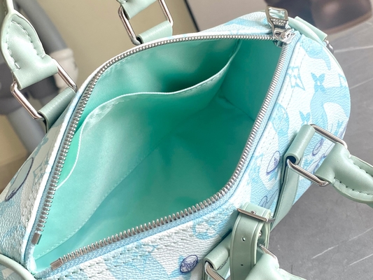 ビジネスLVデザイナー モノグラム袋のKeepall BandoulièRe 50青い旅行袋